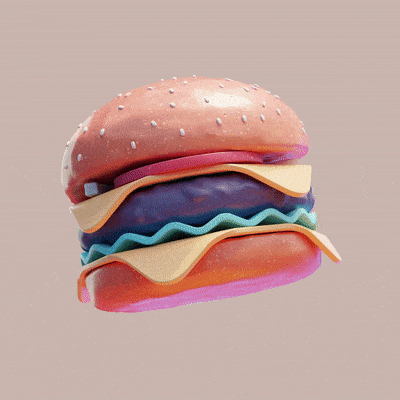 lanche animado